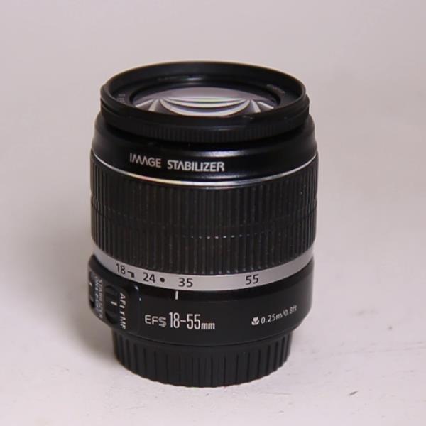 Used Canon EF-S 18-55mm f/3.5-5.6 IS Lens