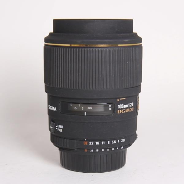 Used Sigma 105mm F/2.8 EX DG Macro F Mount