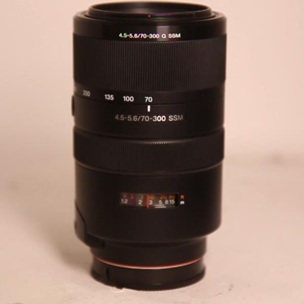 Used Sony 70-300mm F/4.5-5.6 G SSM A Mount Lens