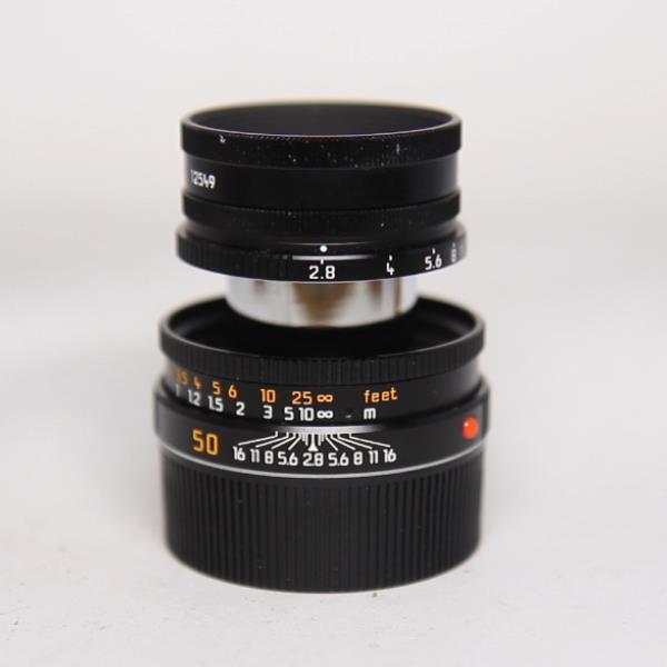 Used Leica Elmar-M 50mm f/2.8 Black (11831)