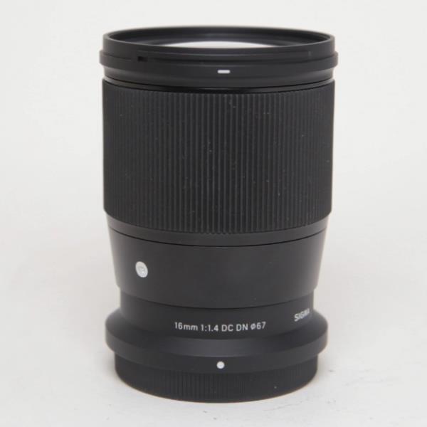 Used Sigma 16mm f/1.4 DC DN Contemporary Lens For Nikon Z Mount