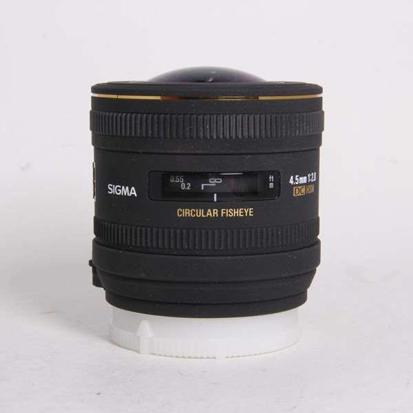 Used Sigma 4.5mm f/2.8 EX DC Circular Fisheye HSM - Sony Fit