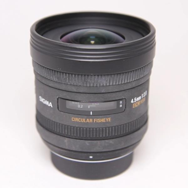 Used Sigma 4.5mm f/2.8 EX DC Circular Fisheye HSM - Nikon Fit