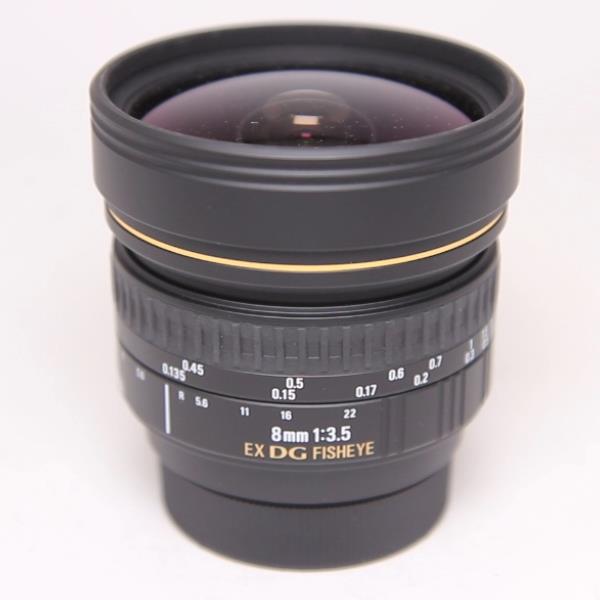 Used Sigma 8mm f/3.5 EX DG Circular Fisheye Lens Nikon F