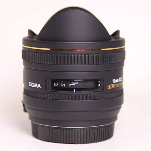 Used Sigma 10mm f/2.8 EX DC Diagonal Fisheye HSM - Sony Fit