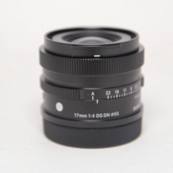 Used Sigma 17mm f/4 DG DN Contemporary Lens for L Mount