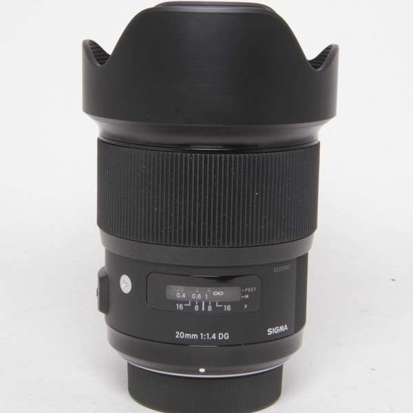 Used Sigma 20mm F1.4 DG HSM Art Nikon AF