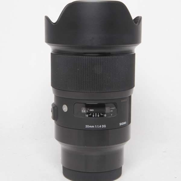 Used Sigma 20mm f/1.4 DG HSM Art Lens Sony E