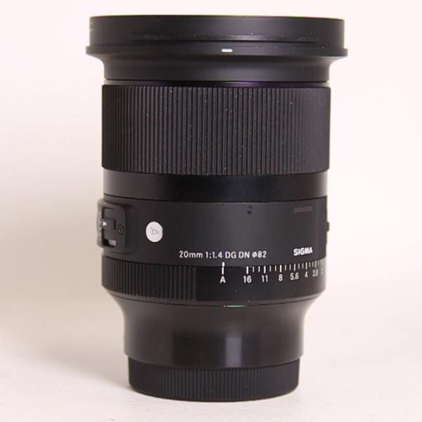 Used Sigma 20mm f/1.4 DG HSM Art Lens Sony E