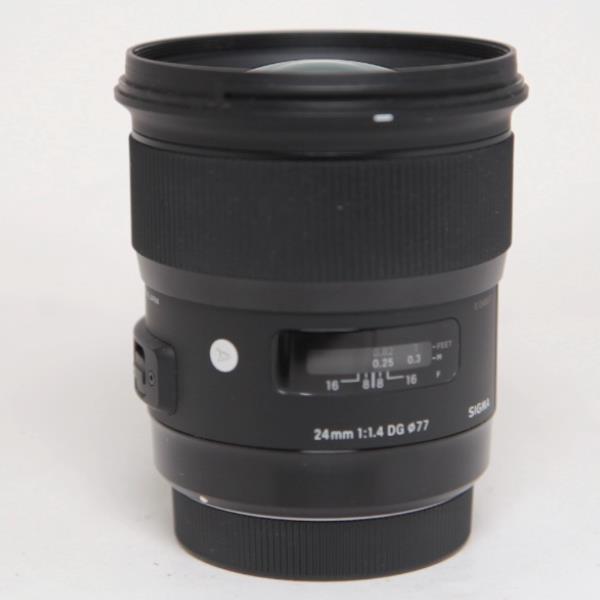 Used Sigma 24mm f/1.4 DG HSM Art Lens Canon EF