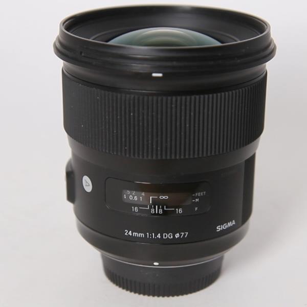 Used Sigma 24mm f/1.4 DG HSM Art Lens Nikon F