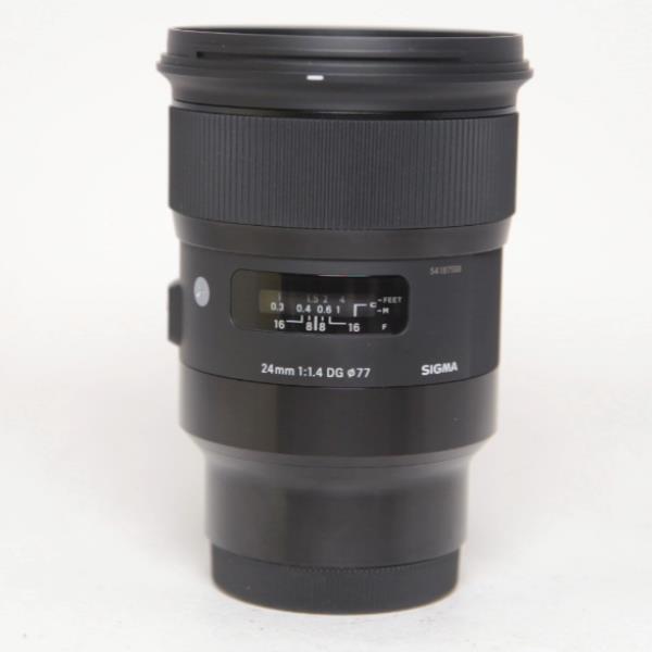 Used Sigma 24mm f/1.4 DG HSM Art Lens Sony E