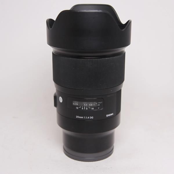 Used Sigma 20mm f/1.4 DG DN Art Lens for Sony E