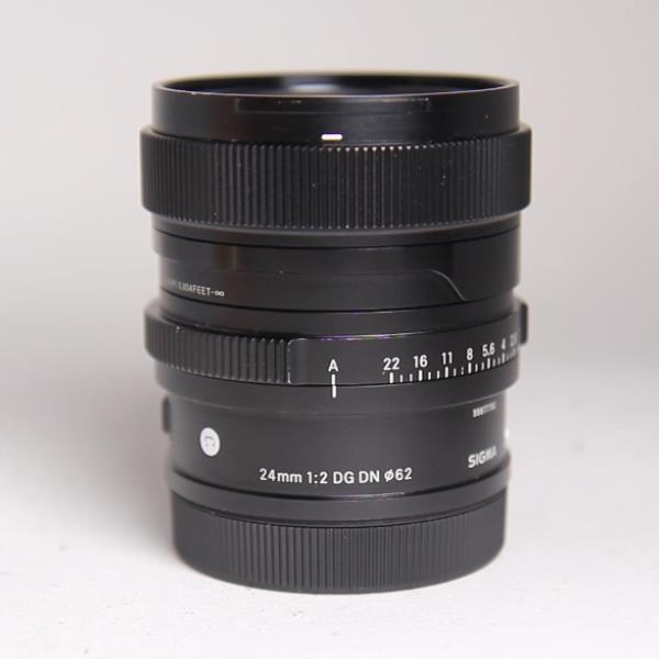 Used Sigma 24mm f/2 DG DN Contemporary Lens for L Mount