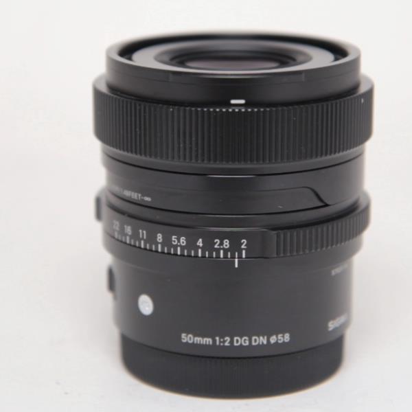 Used Sigma 50mm f/2 DG DN Contemporary Lens for Sony E