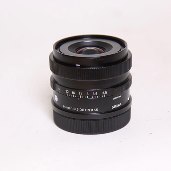 Used Sigma 24mm f/3.5 DG DN Contemporary L Mount lens