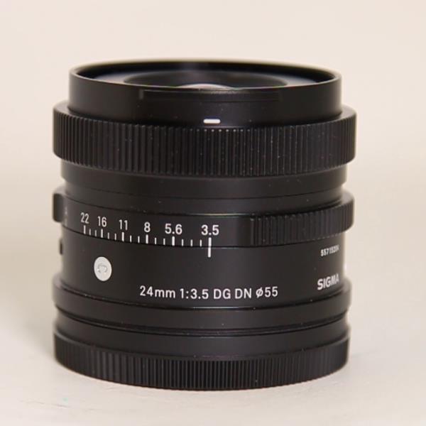 Used Sigma 24mm f/3.5 DG DN Contemporary L Mount lens