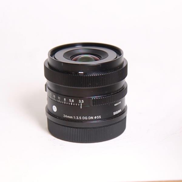 Used Sigma 24mm f/3.5 DG DN Contemporary L Mount lens