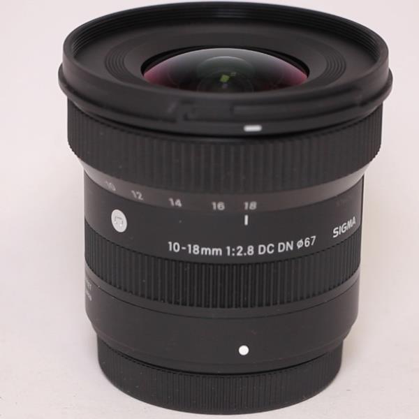 Used Sigma 10-18mm f/2.8 DC DN Contemporary Lens for Fujifilm X
