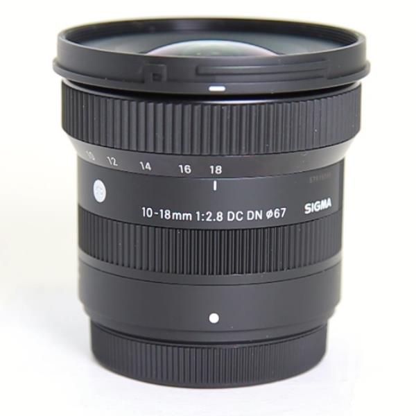 Used Sigma 10-18mm f/2.8 DC DN Contemporary Lens for Fujifilm X