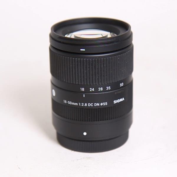 Used Sigma 18-50mm f/2.8 DC DN Contemporary Lens for Fujifilm X