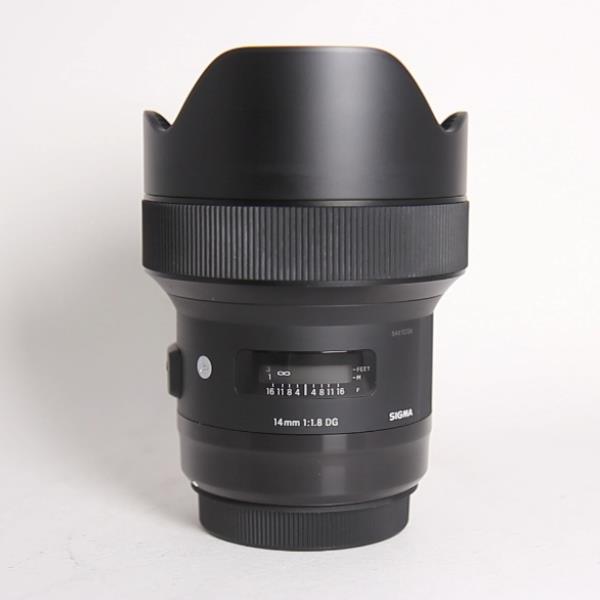 Used Sigma 14mm f/1.8 DG HSM Art Lens Canon EF