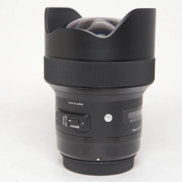 Used Sigma 14mm f/1.8 DG HSM Art Lens Canon EF