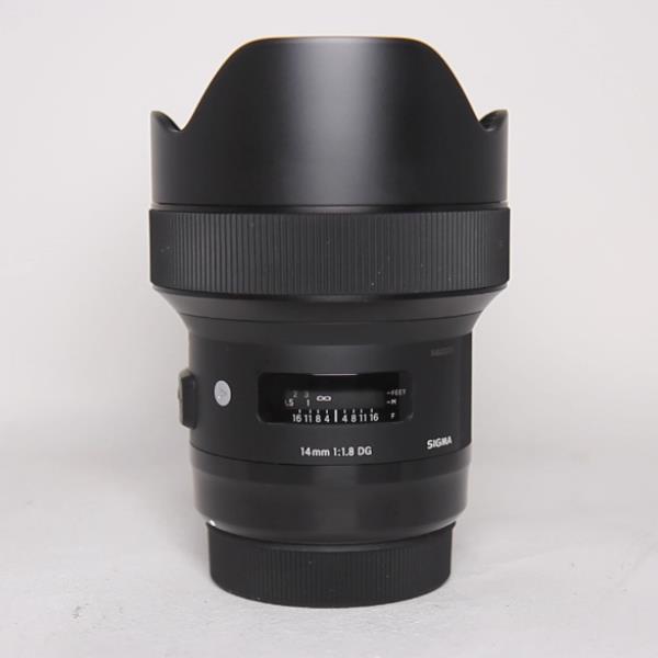 Used Sigma 14mm f/1.8 DG HSM Art Lens Canon EF
