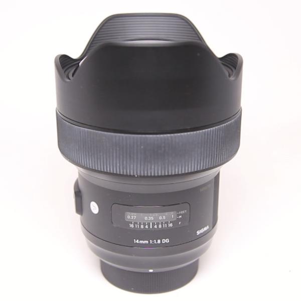 Used Sigma 14mm f/1.8 DG HSM Art Lens Nikon F