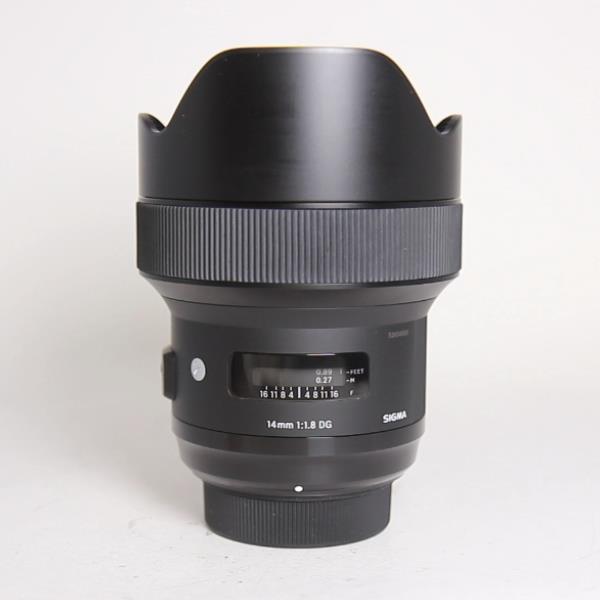 Used Sigma 14mm f/1.8 DG HSM Art Lens Nikon F