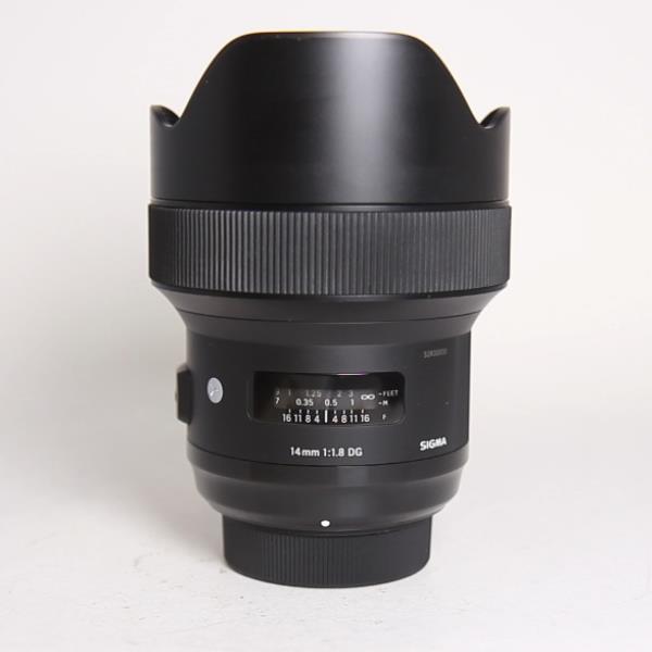 Used Sigma 14mm f/1.8 DG HSM Art Lens Nikon F