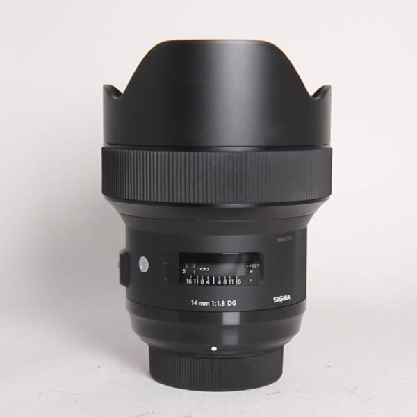 Used Sigma 14mm f/1.8 DG HSM Art Lens Nikon F