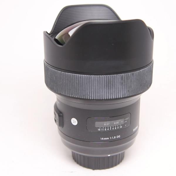 Used Sigma 14mm f/1.8 DG HSM Art Lens Nikon F