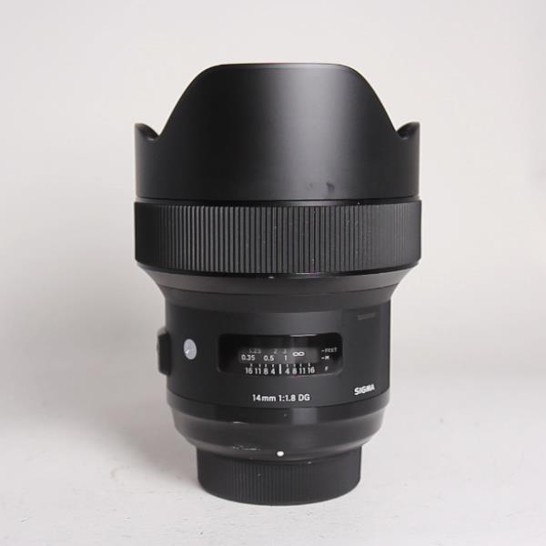 Used Sigma 14mm f/1.8 DG HSM Art Lens Nikon F