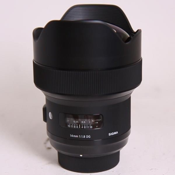 Used Sigma 14mm f/1.8 DG HSM Art Lens Nikon F