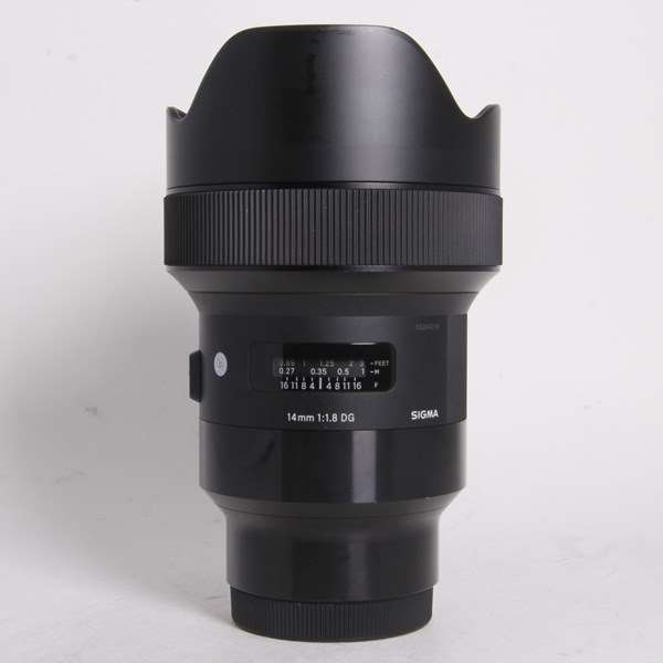 Used Sigma 14mm f/1.8 DG HSM Art Lens Sony E