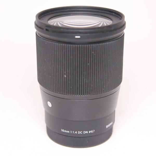 Used Sigma 16mm f/1.4 DC DN Contemporary Lens Sony E