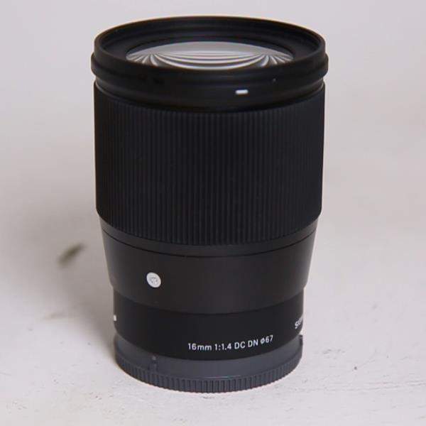 Used Sigma 16mm f/1.4 DC DN Contemporary Lens Sony E