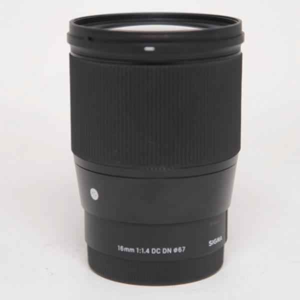 Used Sigma 16mm f/1.4 DC DN Contemporary Lens Sony E
