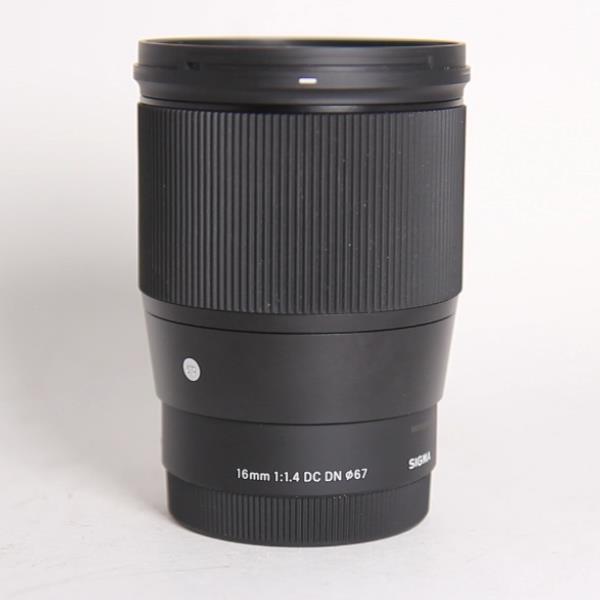 Used Sigma 16mm f/1.4 DC DN Contemporary Lens Sony E