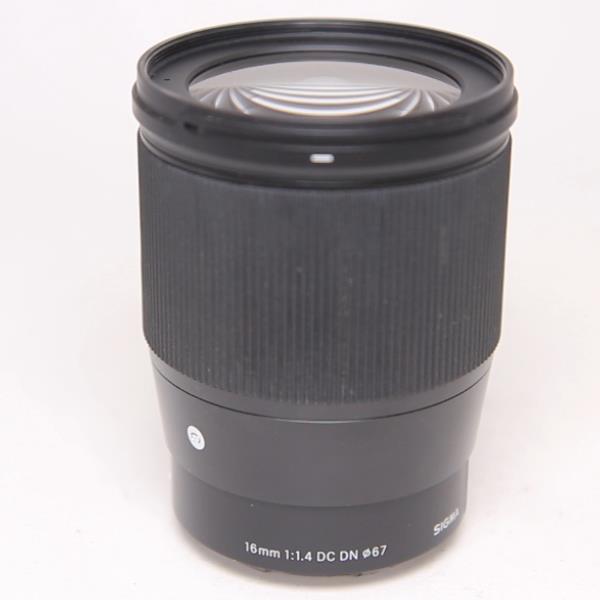 Used Sigma 16mm f/1.4 DC DN Contemporary Lens Sony E