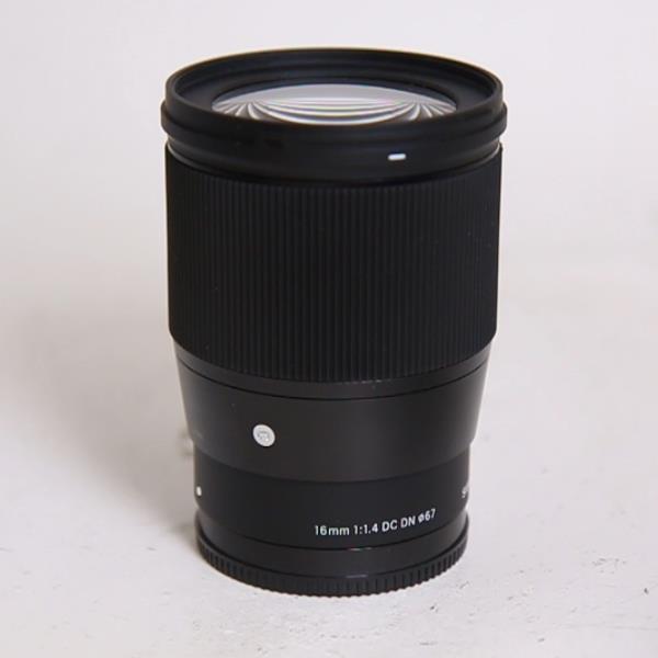 Used Sigma 16mm f/1.4 DC DN Contemporary Lens Sony E
