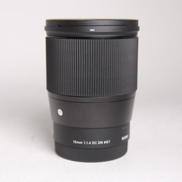 Used Sigma 16mm f/1.4 DC DN Contemporary Lens Sony E