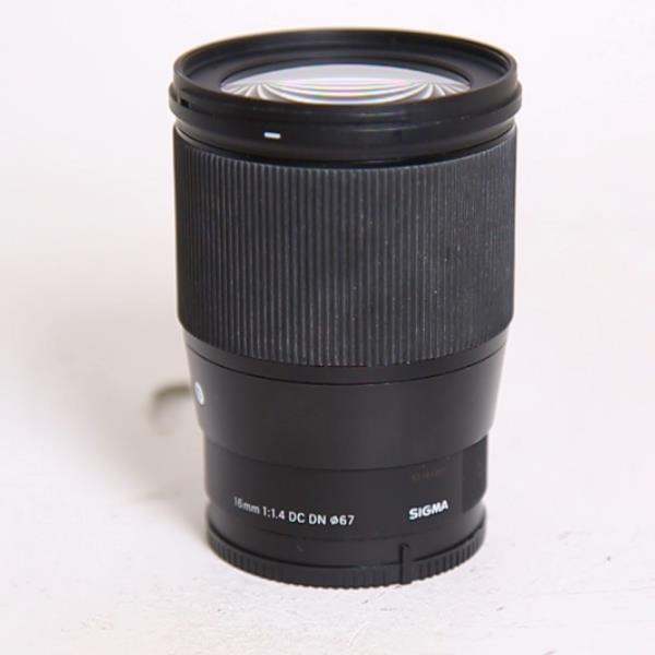 Used Sigma 16mm f/1.4 DC DN Contemporary Lens Sony E