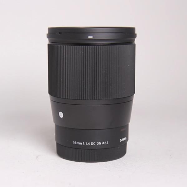 Used Sigma 16mm f/1.4 DC DN Contemporary Lens Sony E