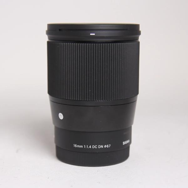 Used Sigma 16mm f/1.4 DC DN Contemporary Lens Sony E