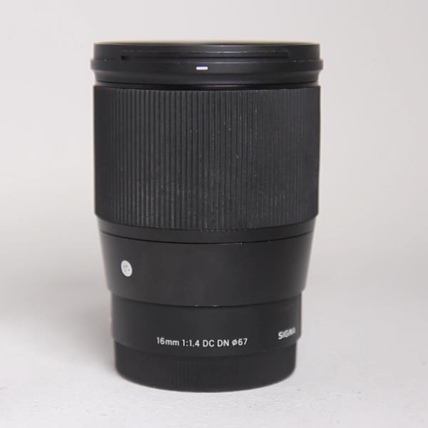 Used Sigma 16mm f/1.4 DC DN Contemporary Lens Sony E