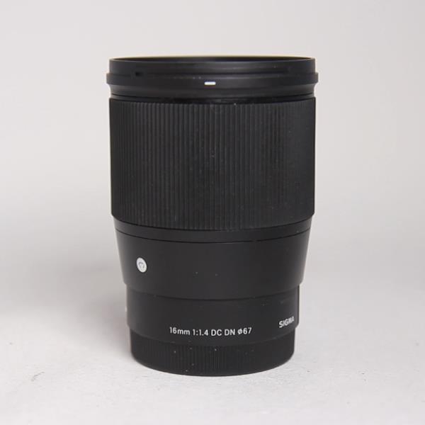 Used Sigma 16mm f/1.4 DC DN Contemporary Lens Sony E
