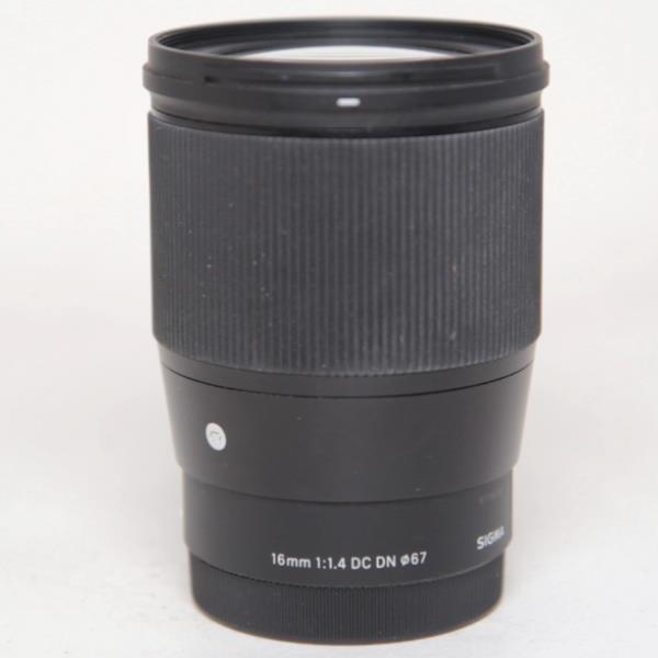 Used Sigma 16mm f/1.4 DC DN Contemporary Lens Sony E