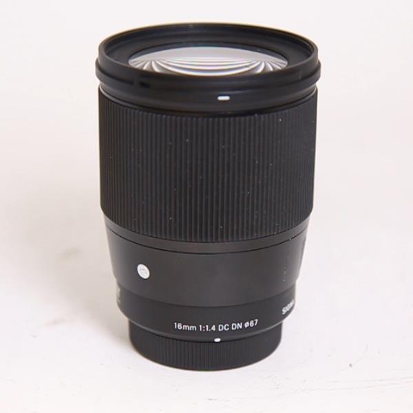 Used Sigma 16mm f/1.4 DC DN Contemporary Lens Micro Four Thirds